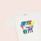 Boys white t-shirt BTK-0015