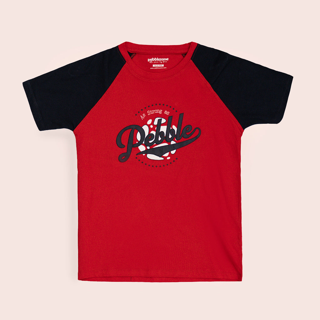 Boys red t-shirt BTK-0012