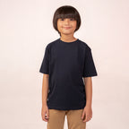 Boys oversized t-shirt Navy Blue BTK-0014