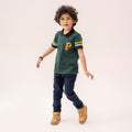 Boys green polo shirt BTK-0004