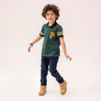 Boys green polo shirt BTK-0004