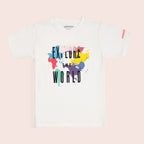 Girls white t-shirt BTK-0015