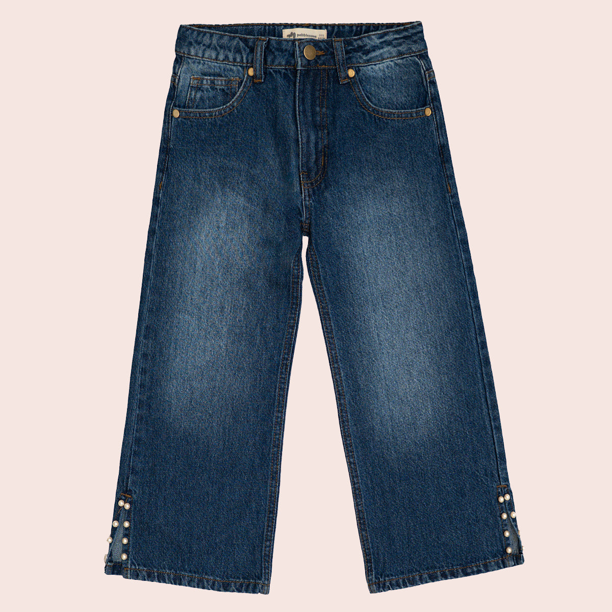 Girls straight fit jeans Regular Blue GBD-0002