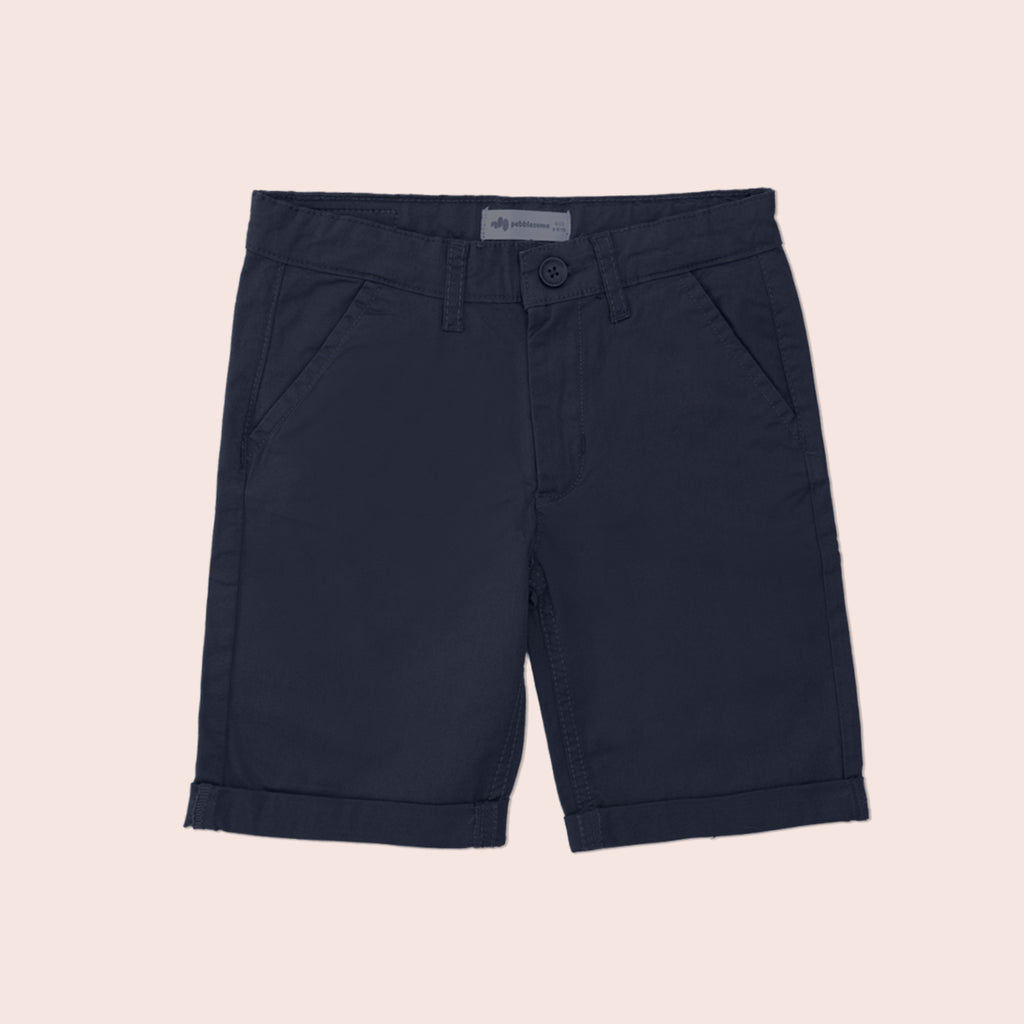 Boys chino shorts Navy BBT-0001