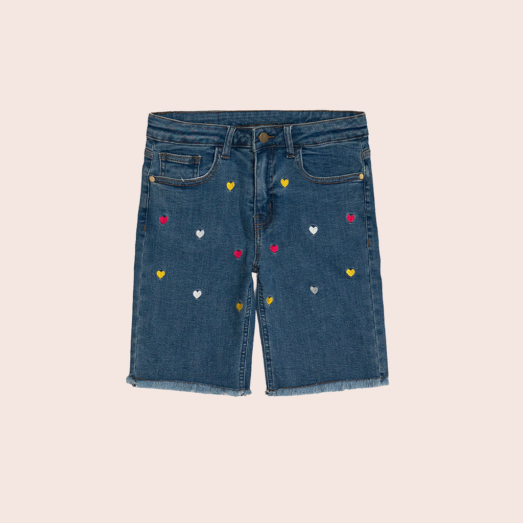 Girls denim shorts Regular Blue GBD-0004