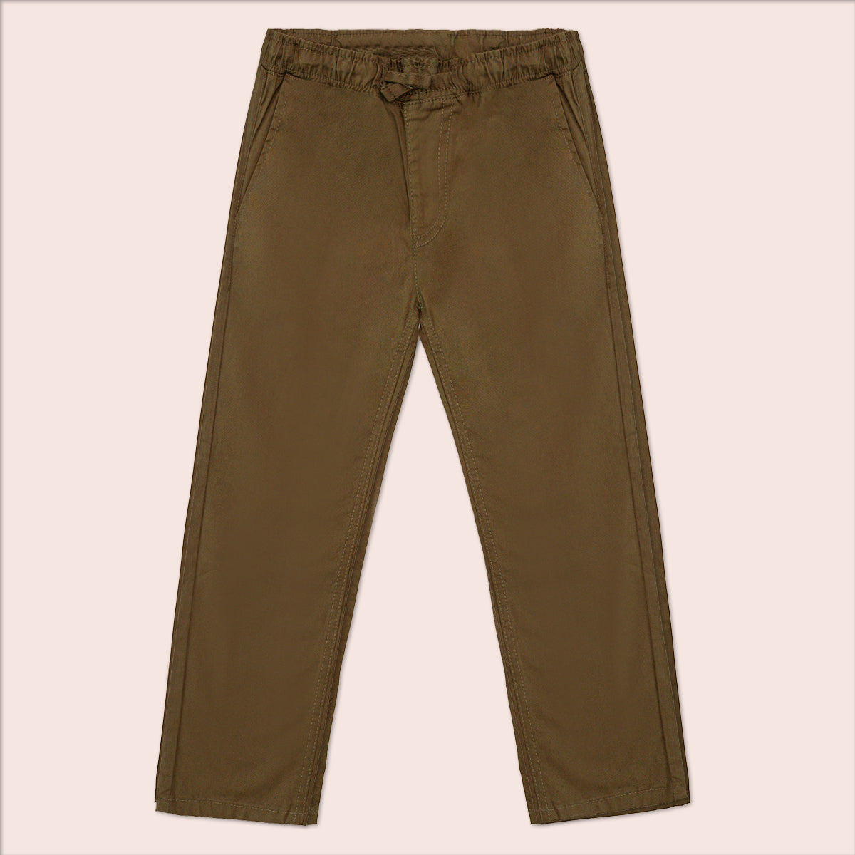 Boys regular fit chinos Olive BBT-0005