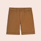 Boys chino shorts Tan BBT-0001