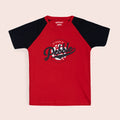 Girls red t-shirt BTK-0012