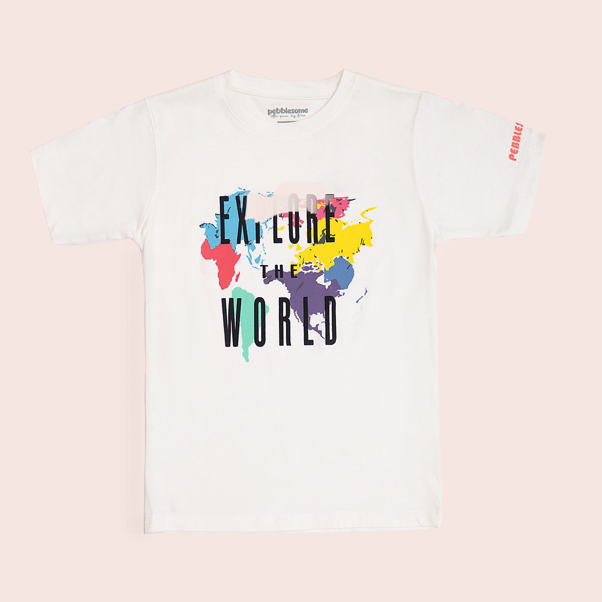 Boys white t-shirt BTK-0015