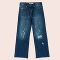 Girls straight fit jeans Regular Blue GBD-0001