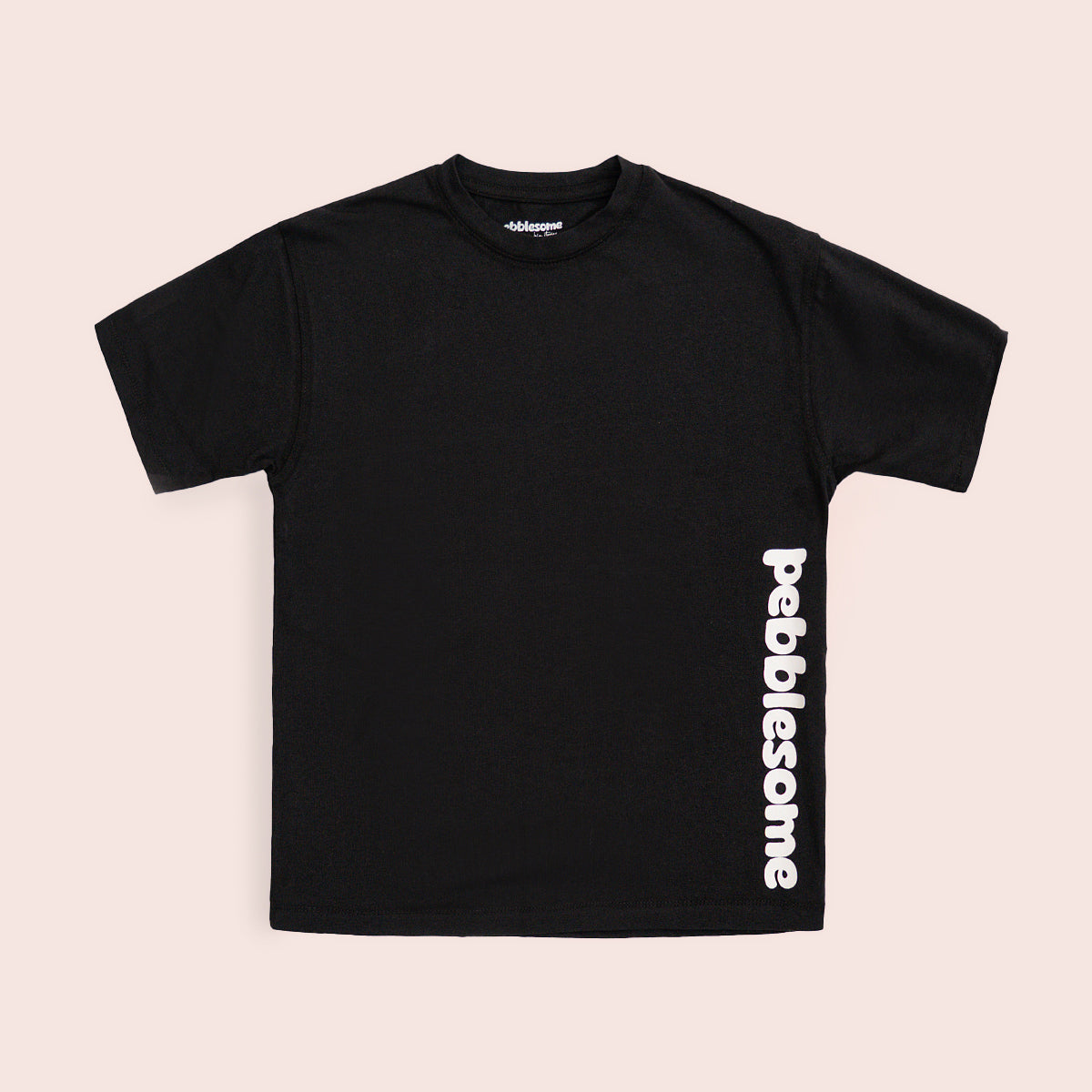 Girls oversized t-shirt Black BTK-0013