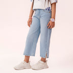 Girls straight fit jeans Light Blue GBD-0002