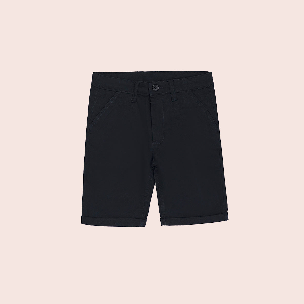 Boys chino shorts Black BBT-0001