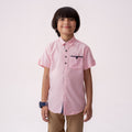 Boys pink formal half sleeve shirt BTW-0005