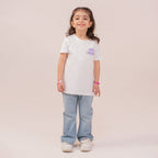 Girls white t-shirt GTK-0001