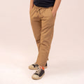 Boys regular fit chinos Tan BBT-0005