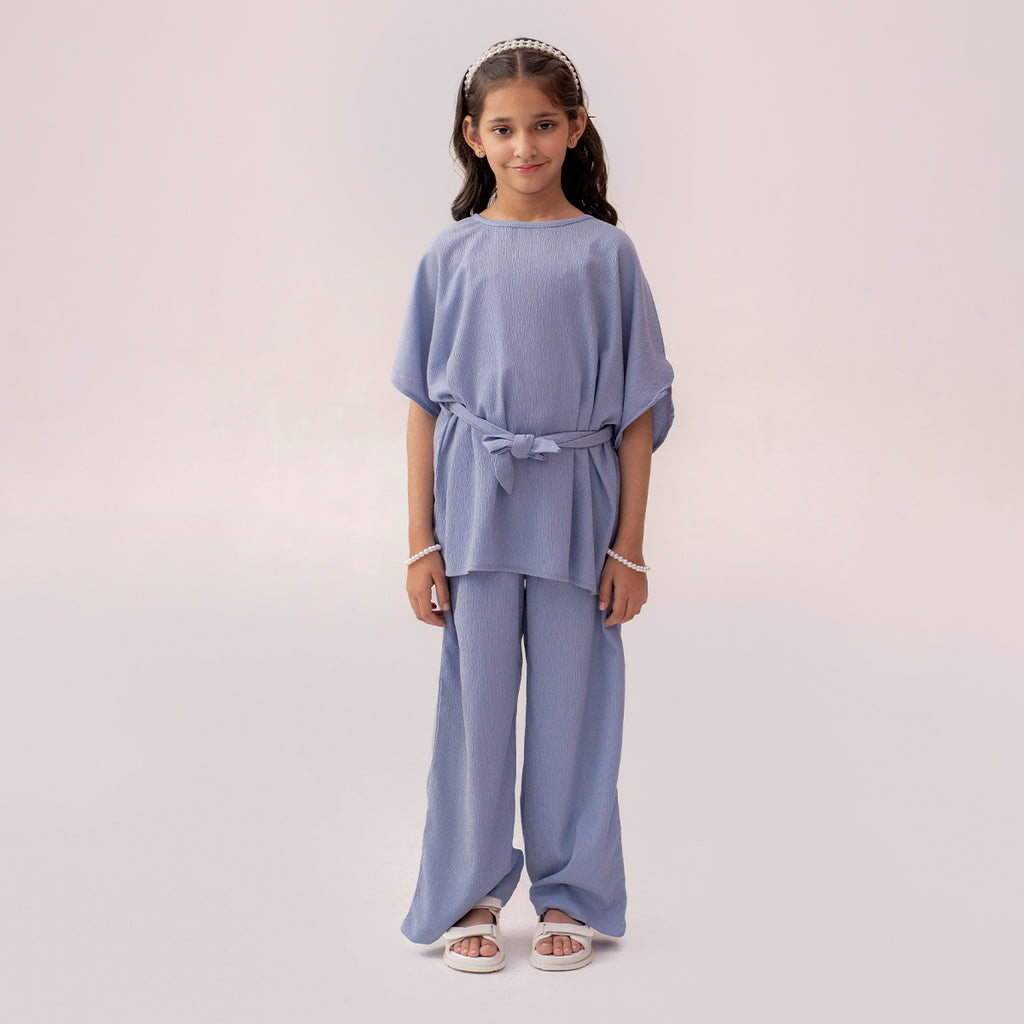 Girls blue co-ord set GTW-0007