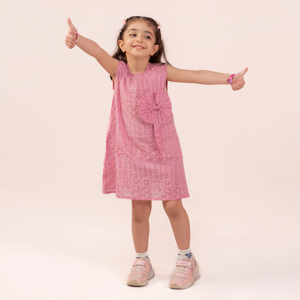 Girls purple dress GTW-0014