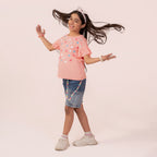 Girls pink t-shirt GTK-0004