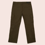 Boys twill cargo pants Olive BBT-0003
