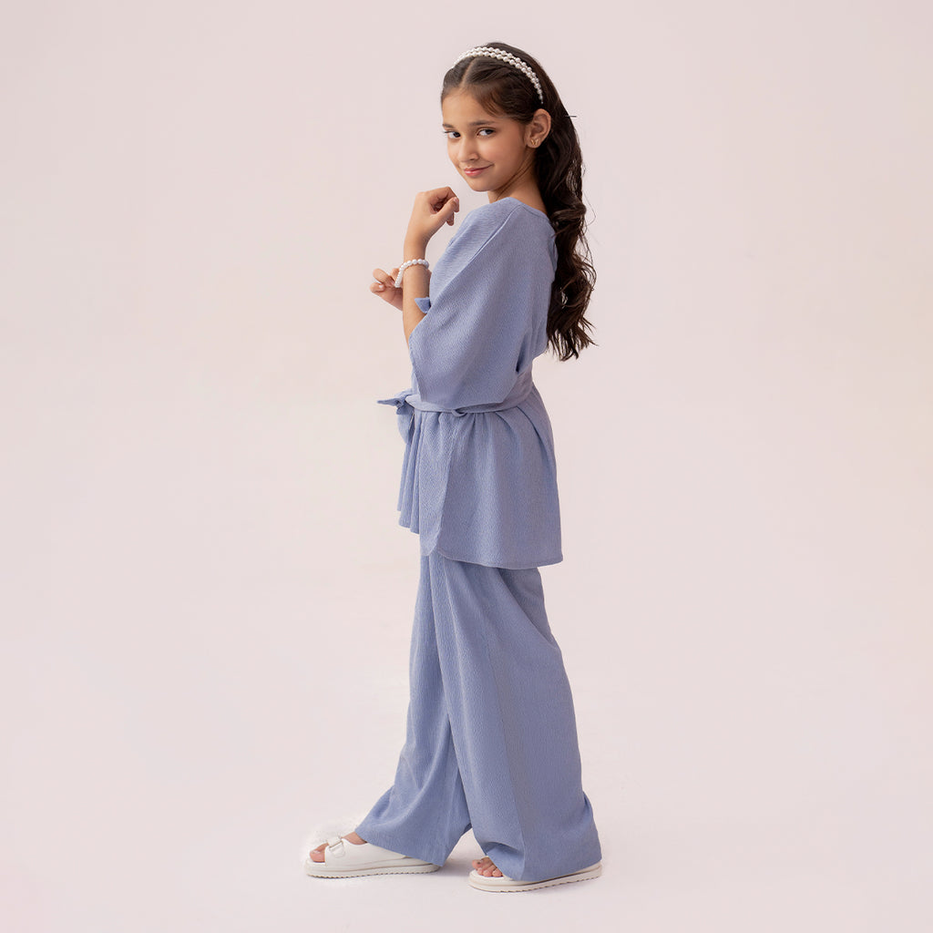 Girls blue co-ord set GTW-0007