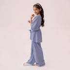 Girls blue co-ord set GTW-0007