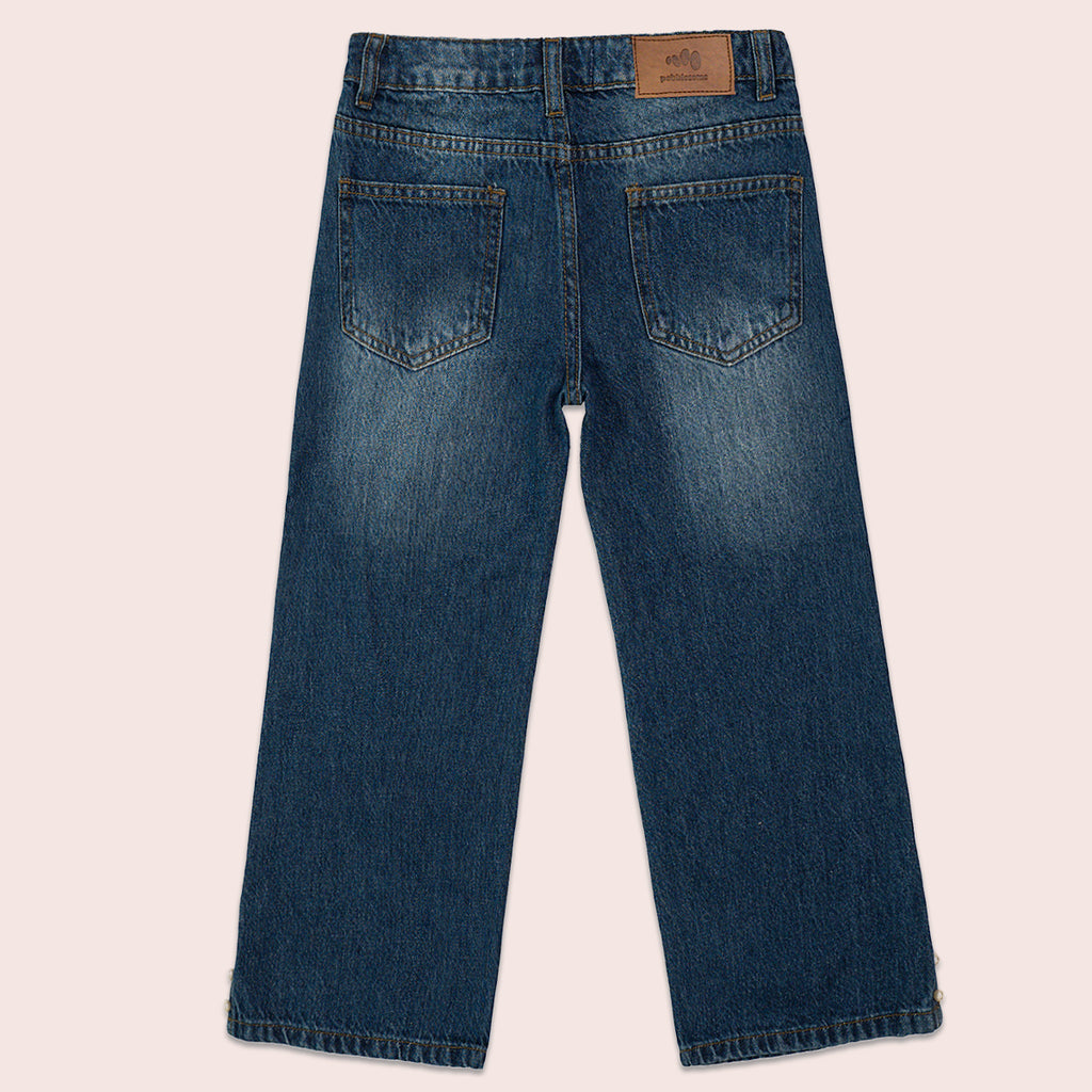 Girls straight fit jeans Regular Blue GBD-0002