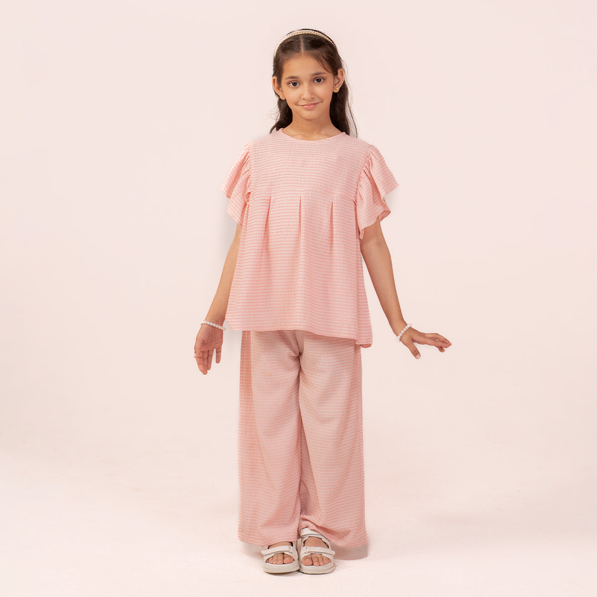 Girls pink co-ord set GTW-0005