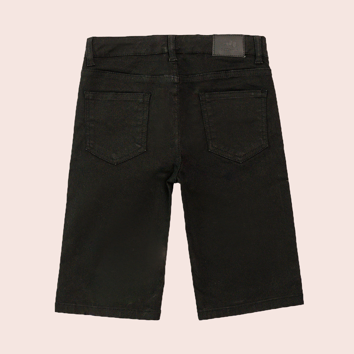 Boys denim shorts Mid Black BBD-0002