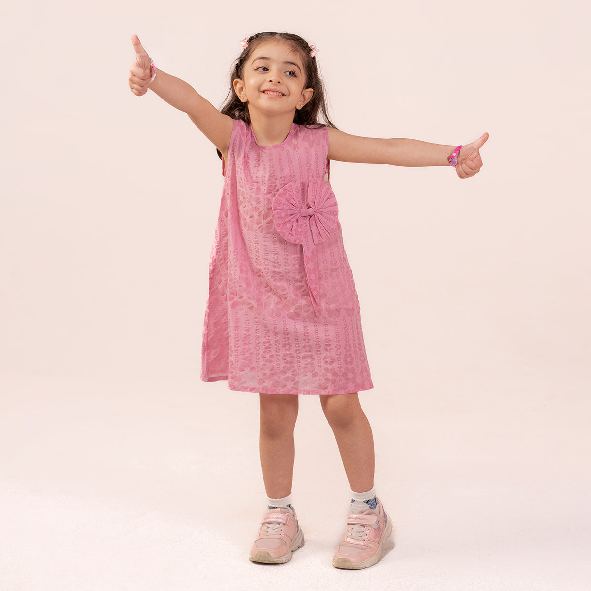 Girls purple dress GTW-0014