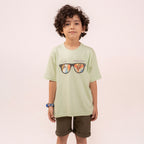 Boys olive green t-shirt BTK-0009