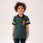 Boys green polo shirt BTK-0004