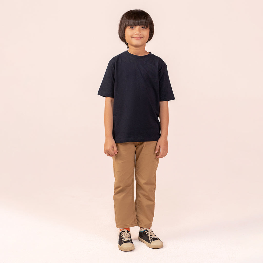 Boys regular fit chinos Tan BBT-0005