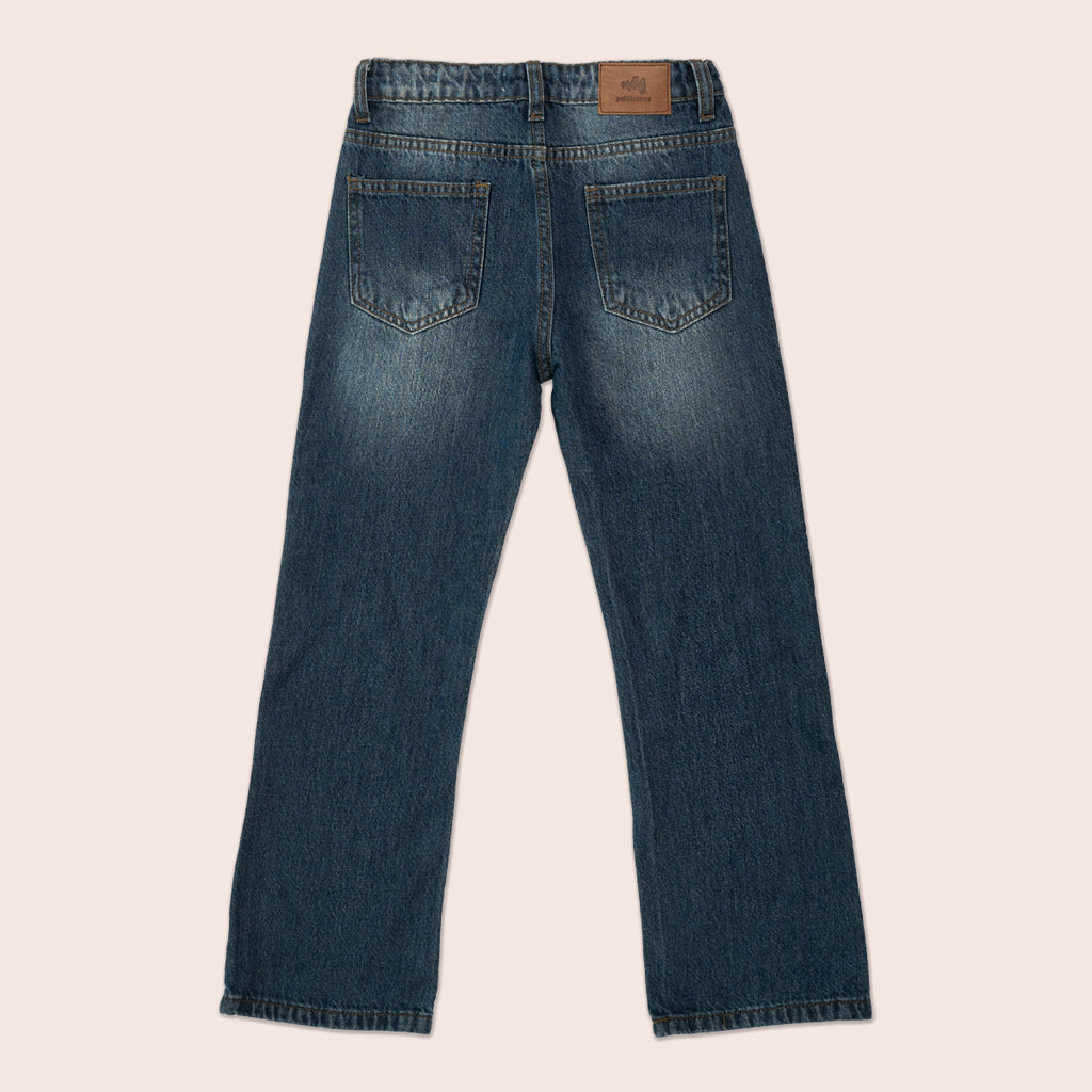Girls bell bottom jeans Regular Blue GBD-0003