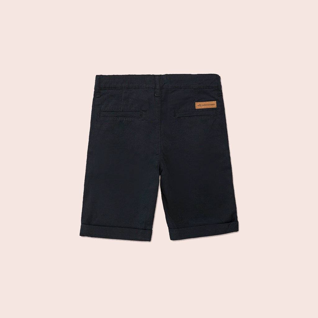 Boys chino shorts Black BBT-0001