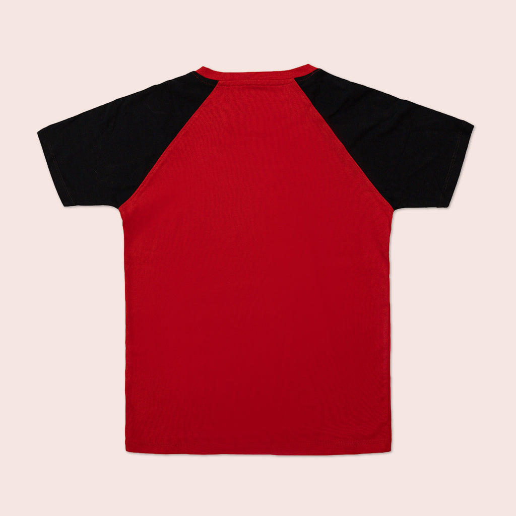 Girls red t-shirt BTK-0012