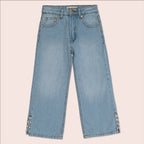 Girls straight fit jeans Light Blue GBD-0002