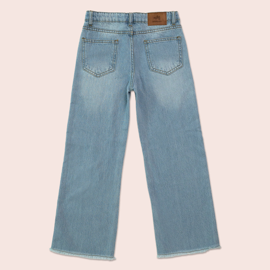 Girls straight fit jeans Light Blue GBD-0001