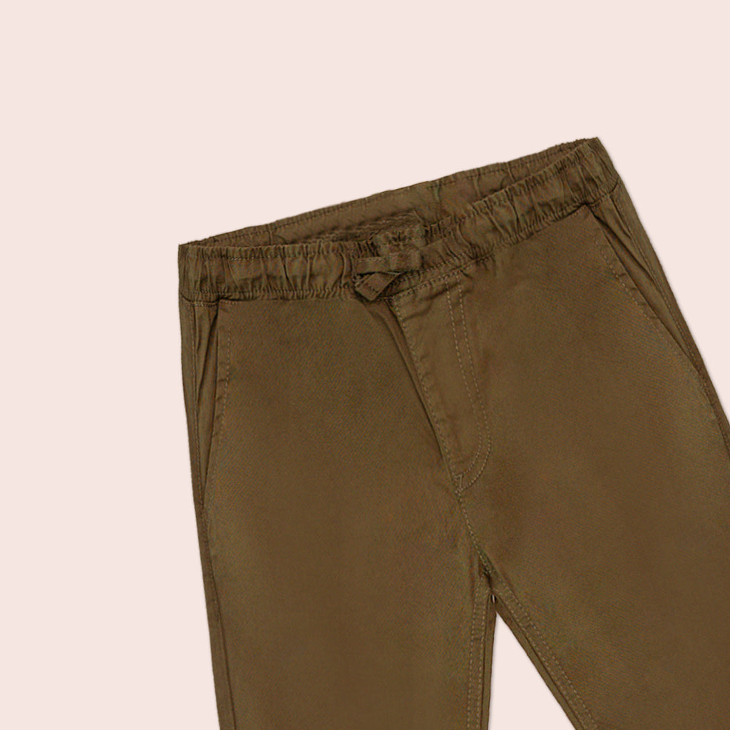Boys regular fit chinos Olive BBT-0005