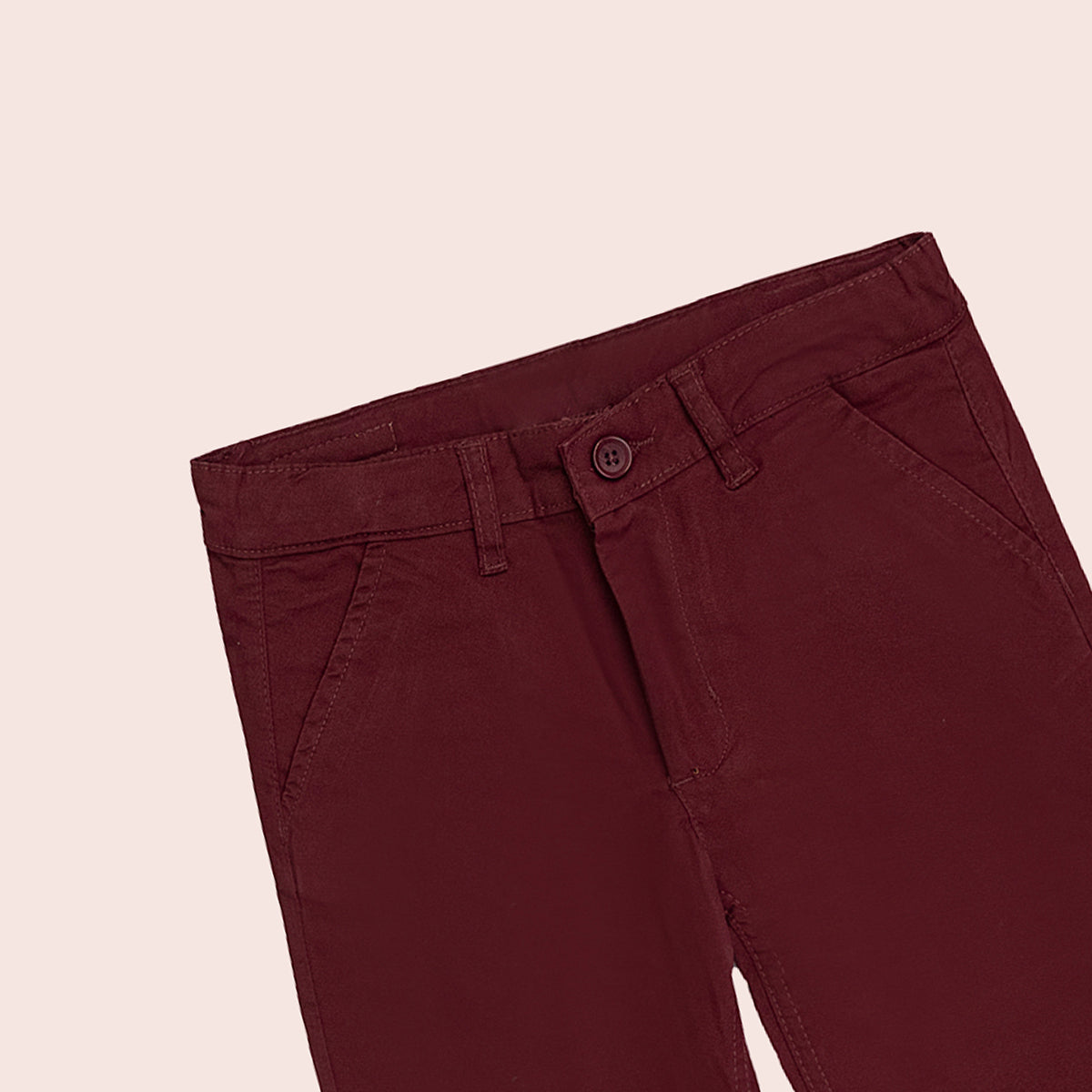 Boys chino shorts Maroon BBT-0001