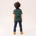 Boys green polo shirt BTK-0004