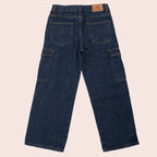 Boys denim cargo pants Dark Blue BBD-0003