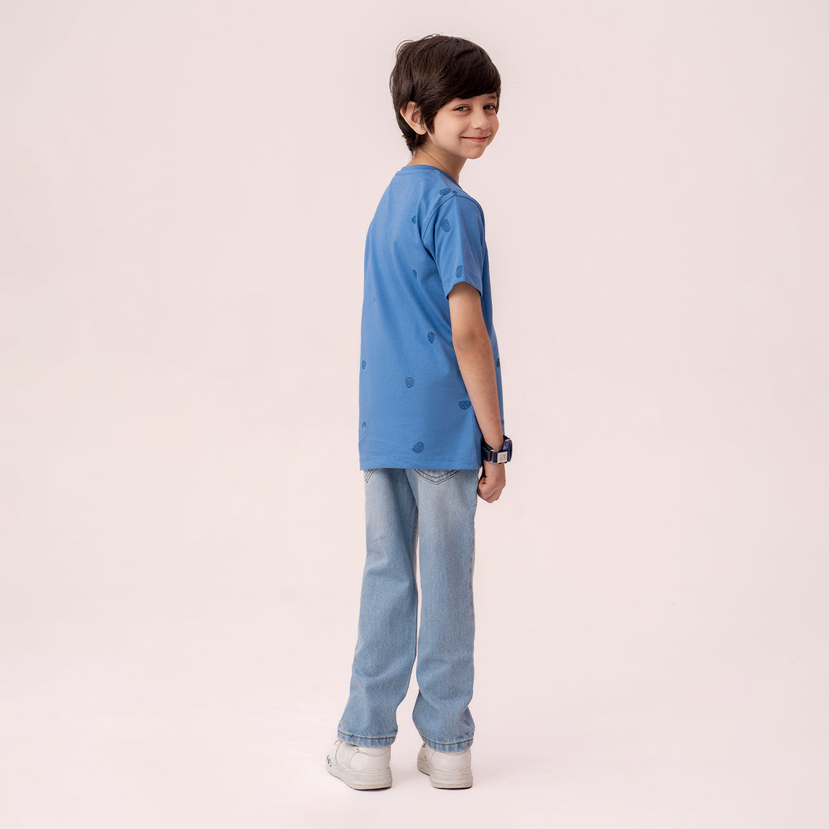 Boys blue t-shirt BTK-0011