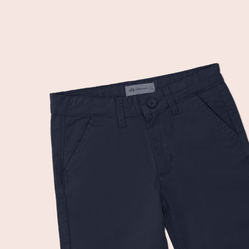Boys chino shorts Navy BBT-0001