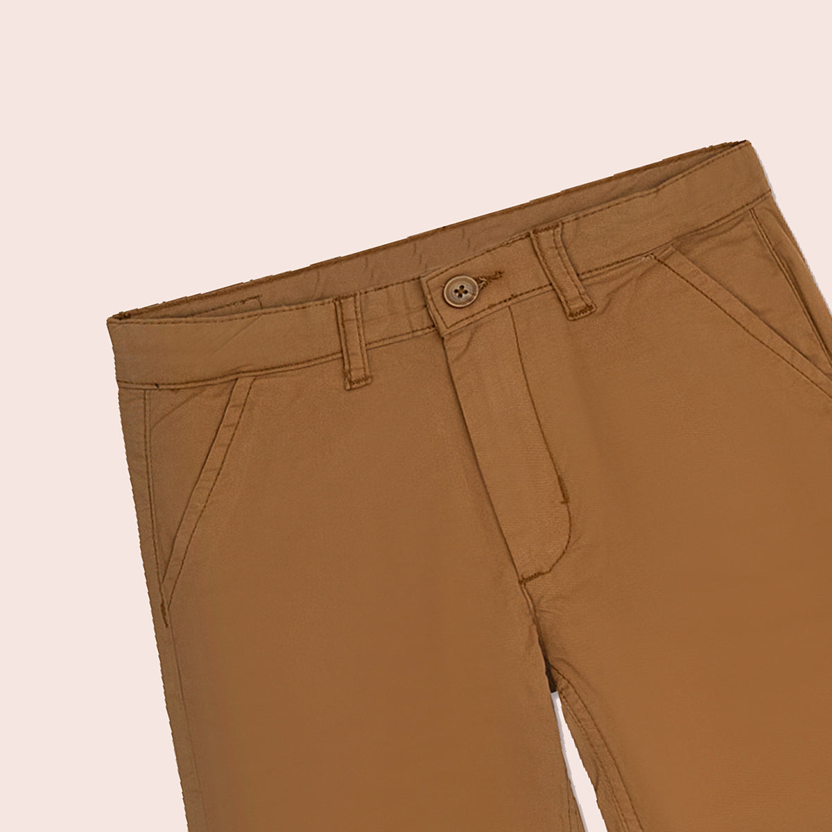 Boys chino shorts Tan BBT-0001