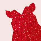 Girls red dress GTW-0010