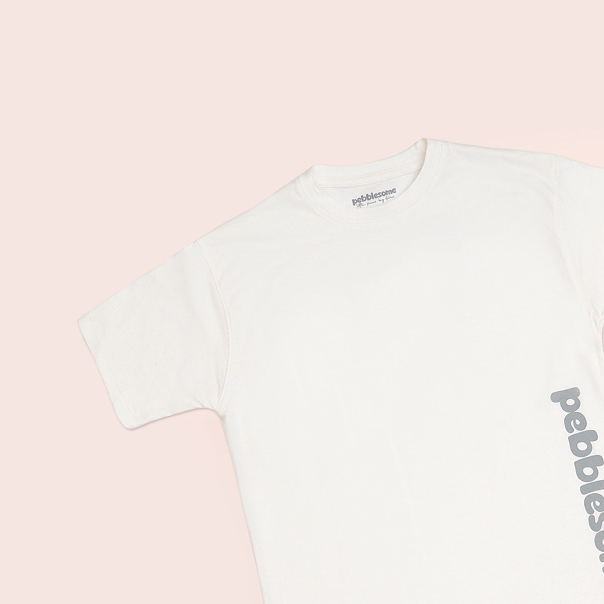 Girls oversized t-shirt White BTK-0013