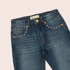 Girls bell bottom jeans Regular Blue GBD-0003