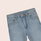 Girls bell bottom jeans Light Blue GBD-0003