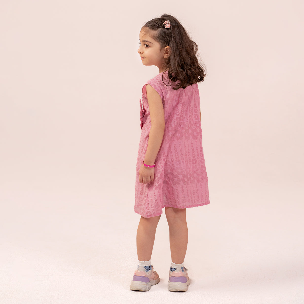 Girls purple dress GTW-0014